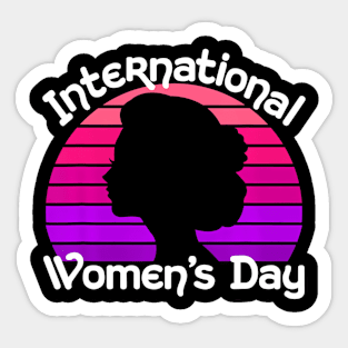 International Womens Day Sticker